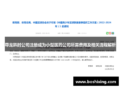 尊龙凯时公司注册成为小型医药公司所需费用及相关流程解析